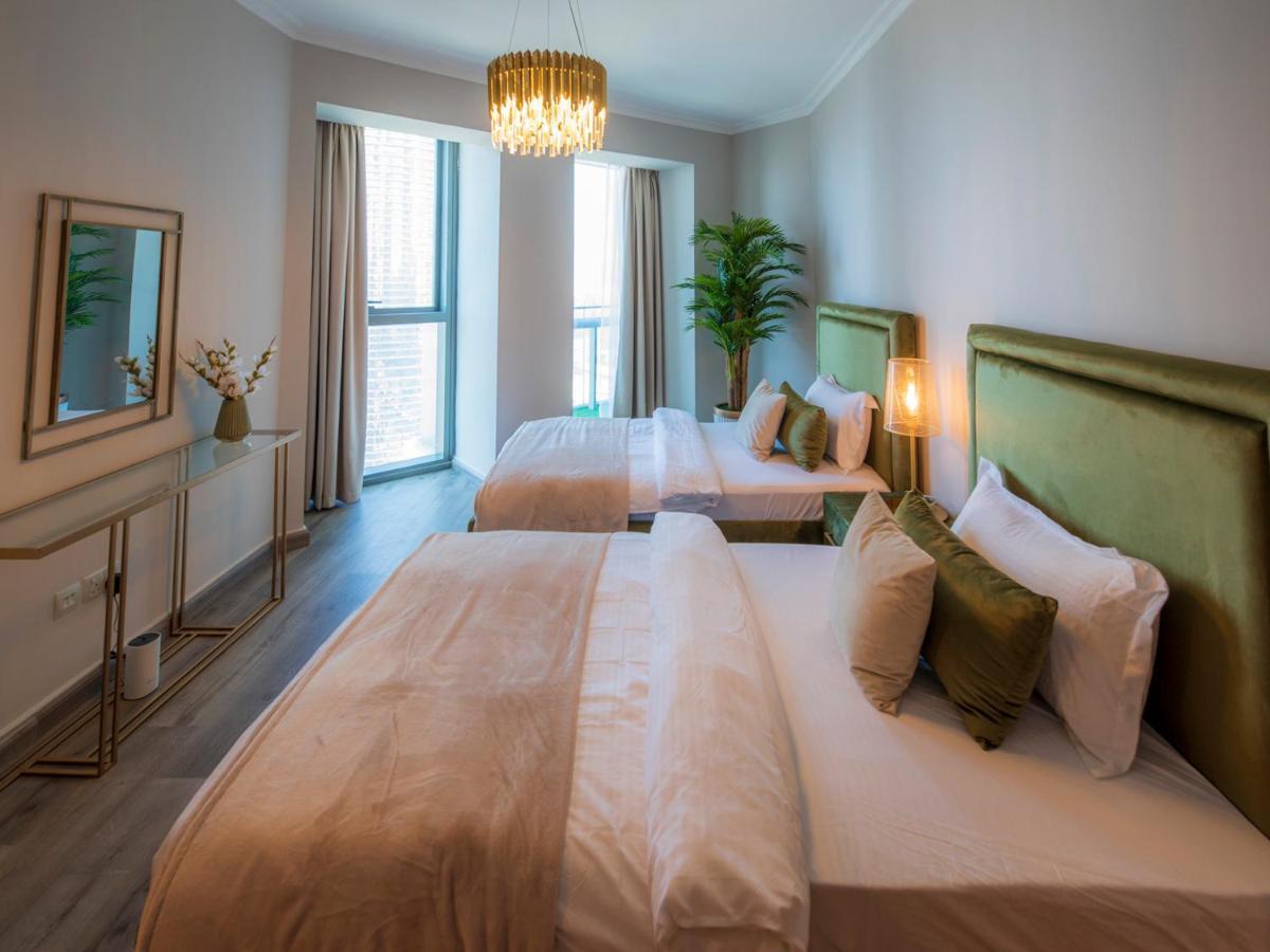 First Class 3Br With Full Dubai Skyline & Sea View Apartment Екстериор снимка