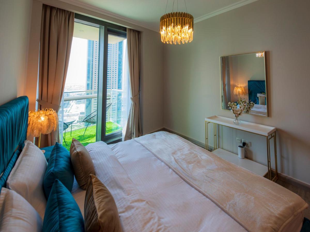 First Class 3Br With Full Dubai Skyline & Sea View Apartment Екстериор снимка
