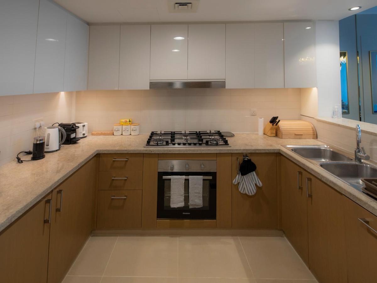 First Class 3Br With Full Dubai Skyline & Sea View Apartment Екстериор снимка