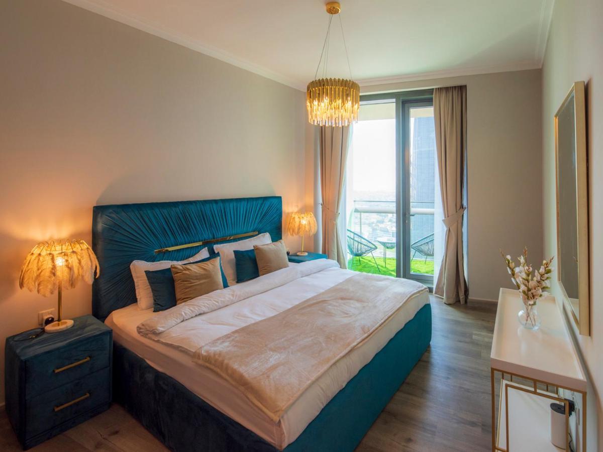 First Class 3Br With Full Dubai Skyline & Sea View Apartment Екстериор снимка