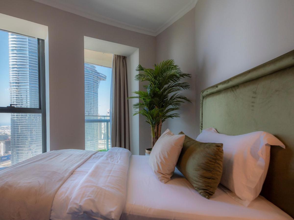 First Class 3Br With Full Dubai Skyline & Sea View Apartment Екстериор снимка