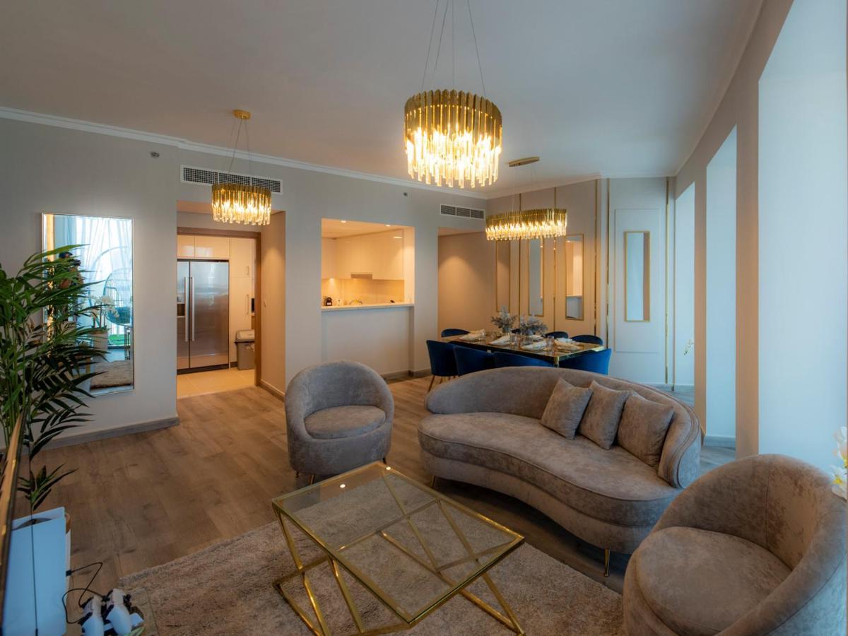 First Class 3Br With Full Dubai Skyline & Sea View Apartment Екстериор снимка